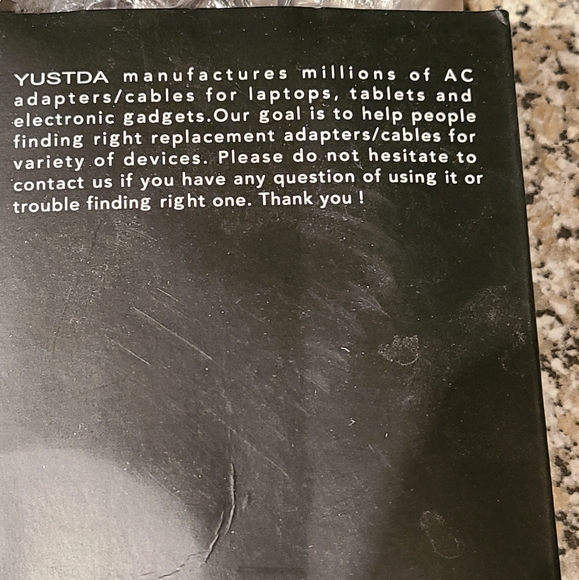 YUSTDA Charge up adapter NIB - Picture 2 of 3